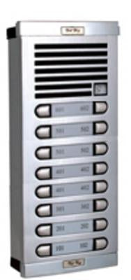 Interphone de rue 16bp (alppn 16xcppn à rajouter) platine interphone rue platines pour interphone - ECLATS DESTOCKAGE