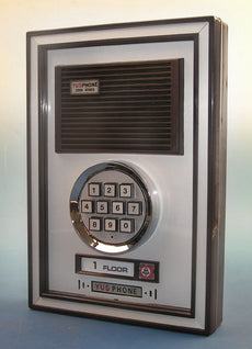 Interphone de rue 1bp 1 bouton a code clavier platine de rue DP-51B-E1