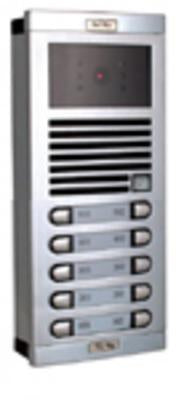 Interphone video electronique code noir et blanc de rue 10bp n/b pour immeubles - ECLATS DESTOCKAGE