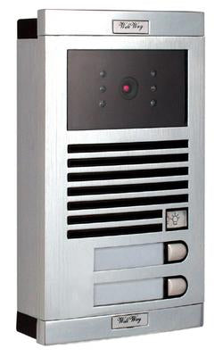 Interphone video electronique couleur 2bp interphone de rue pour immeubles interphones - ECLATS DESTOCKAGE