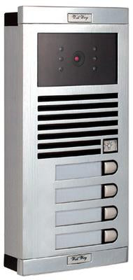 Interphone video electronique couleur 4bp interphone de rue pour immeubles interphones - ECLATS DESTOCKAGE