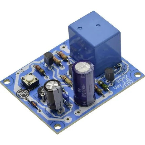 Interrupteur a minuterie 12v temporisation 2sec 5min b042 temporisateur kit electronique a monter ECLATS DESTOCKAGE