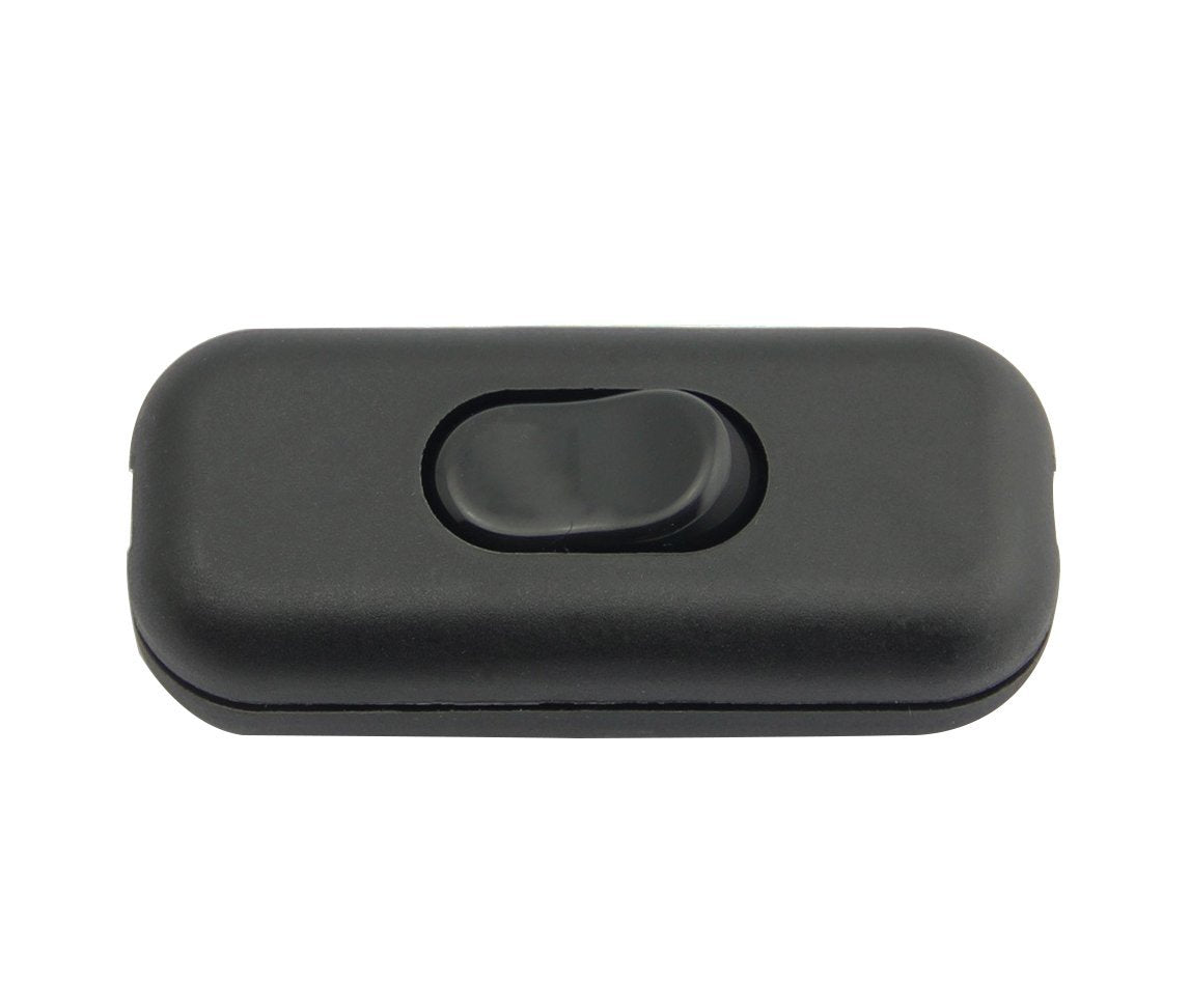 Interrupteur bipolaire noir 2.5a 2 fils 485391 ECLATS DESTOCKAGE