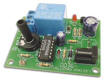 Interrupteur crepusculaire 12v kit électronique velleman non monté mk125 eclairage automatique ECLATS DESTOCKAGE