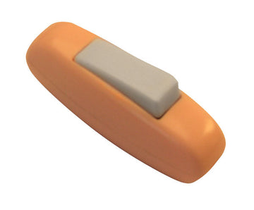 Interrupteur fil souple rose eclairage inter secteur unipolaire a bascule pour fil cable ECLATS DESTOCKAGE