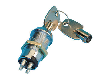 Interrupteur momentane serrure clé electrique a pompe commutateur a impulsions 4pl 2 clef ks7 ECLATS DESTOCKAGE