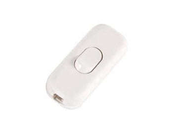 Interrupteur secteur a bascule blanc s1001w pour cable fil souple inter electrique s1001b ECLATS DESTOCKAGE