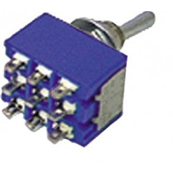 inverseur à levier tripolaire 3 positions 3x no/nf diamètre Perçage 6,2mm 2a 250v on off on coms333 ECLATS DESTOCKAGE