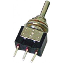 Inverseur miniature à levier droit unipolaire ON-OFF-ON 1RT pour Circuit Imprime COB68CP ECLATS DESTOCKAGE