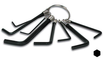 Jeu 8 cles allen hexagonale vthex8 pour velo: 1.5, 2.0, 2.5, 3.0, 3.5, 4.0, 5.0, 6.0 velleman ECLATS DESTOCKAGE