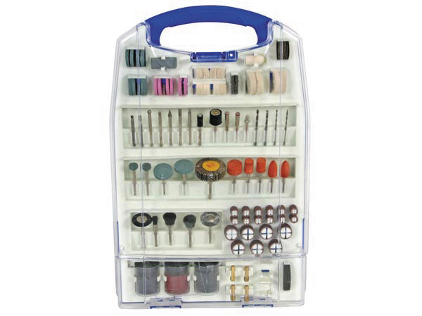 Jeu d accessoires pour perceuse 188 pcs vthds6 ponçage polissage meules à polir fraise ECLATS DESTOCKAGE