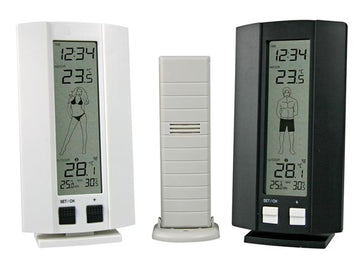 Jeu de 2 stations météo ws9750s capteur de temperature externe meteorologie ECLATS DESTOCKAGE