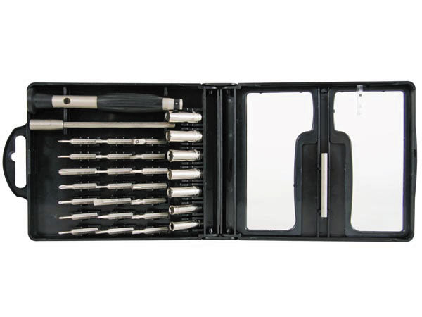 Jeu de tournevis de precision cruciforme plat étoile allen triangle cr v vtbt15 28 en 1 horloger ECLATS DESTOCKAGE
