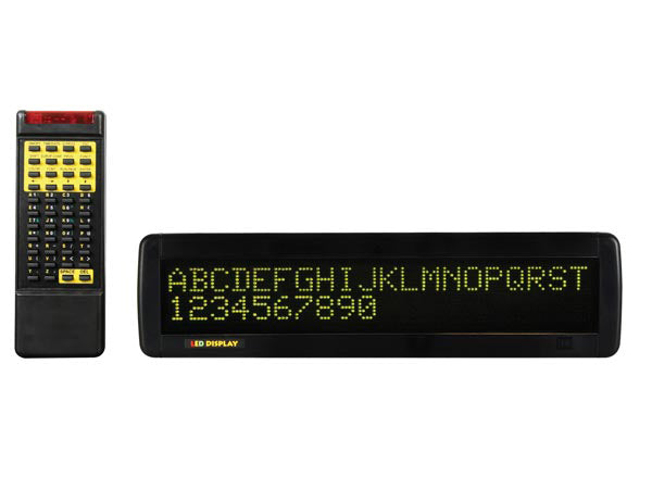 Journal lumineux afficheur electronique double ligne led verte 2 x 16 caracteres mml30g ECLATS DESTOCKAGE
