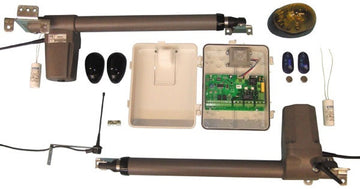 Kit automatisme portail 2 vantaux 2m 530mm a bloquage pro 520w motorisation - ECLATS DESTOCKAGE