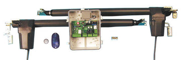 Kit automatisme portail 2 vantaux 2m 530mm kbb520 a bloquage basic 520w motorisation - ECLATS DESTOCKAGE