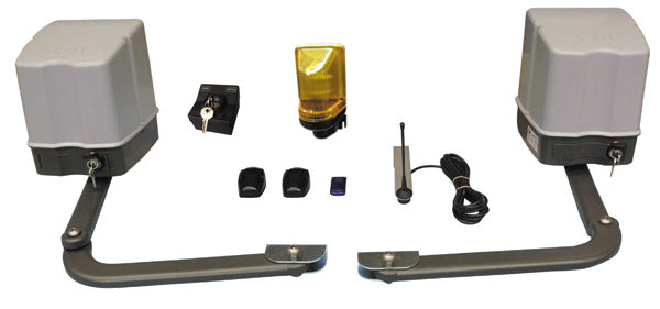Kit automatisme portail 220v 2 vantaux a bras articule easykit02 moteur operateur electromecanique ECLATS DESTOCKAGE