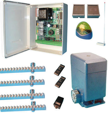 Kit automatisme portail coulissant 2000kg pack pro 2000 automatismes portails coulissants - ECLATS DESTOCKAGE