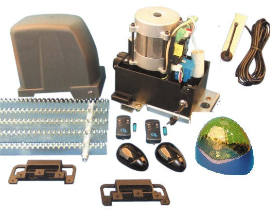 Kit automatisme portail coulissant 800kg avec recepteur rb2f motorisation de fermeture kit cl1010ema - ECLATS DESTOCKAGE