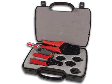 Kit complet pince coupante a sertir denudeur cable coaxial vtbncs rg55 rg58 rg59 rg6 rg62 rg8 rg122 ECLATS DESTOCKAGE