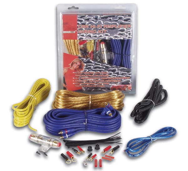 Kit de cablage hifi pour amplificateur de voiture chaset1 ECLATS DESTOCKAGE