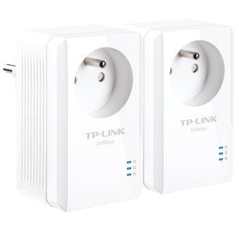 Kit de démarrage adaptateur cpl av200 avec prise intégrée plug and play rj45 femelle restpl-pa2015k ECLATS DESTOCKAGE