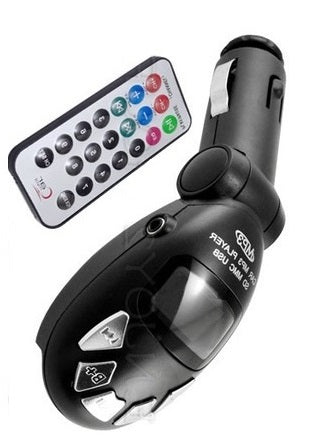 Kit de voiture musique mp3 usb Transmetteur emetteur radio + telecommande ECLATS DESTOCKAGE