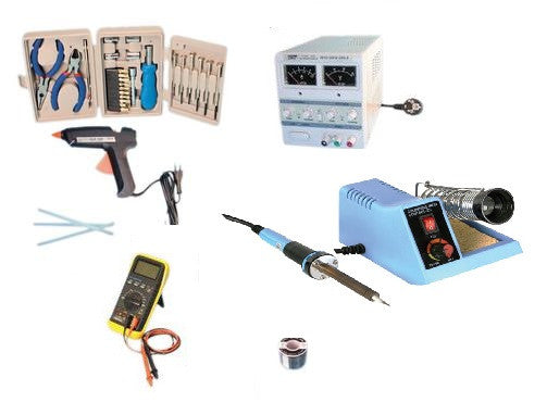 Kit sav pro electricite installation electrique fer a souder outillage pistolet a colle perceuse ECLATS DESTOCKAGE