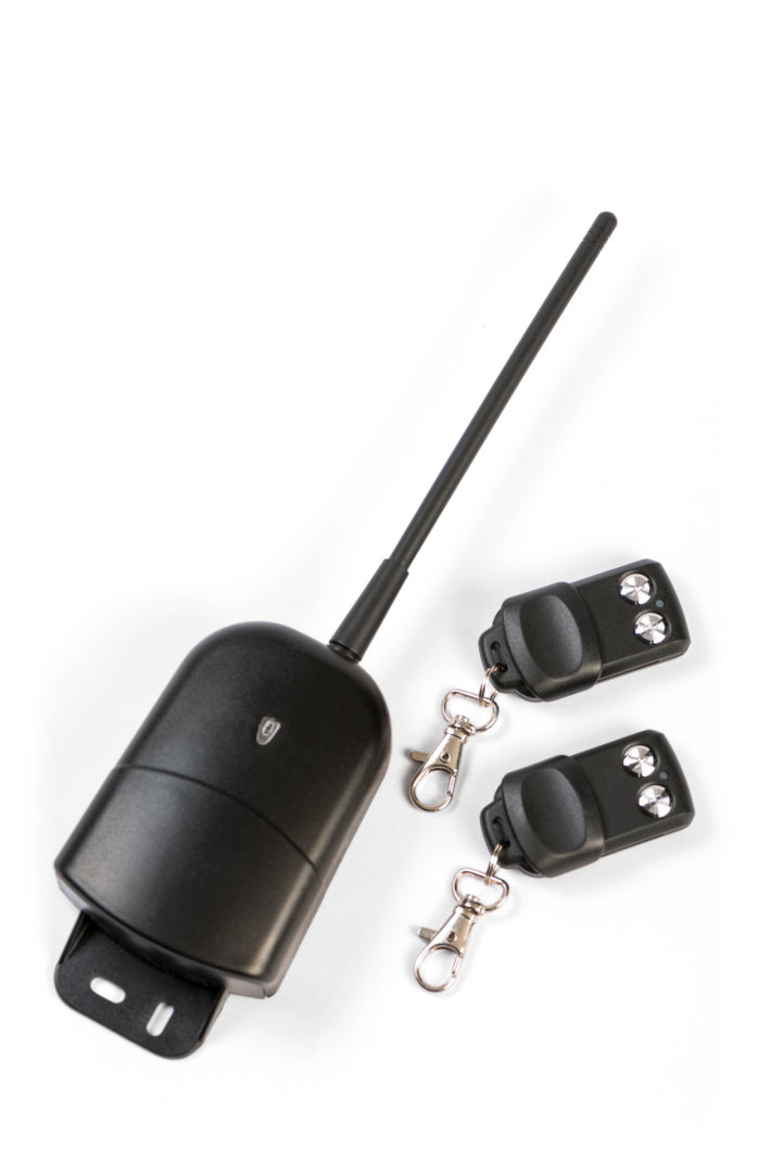Kit télécommandes universelle 868mhz + recepteur 12v 24v acdc 2 emetteurs radio 2 canaux ECLATS DESTOCKAGE