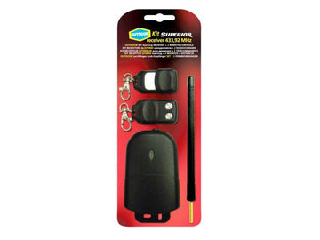 Kit télécommandes universelle + recepteur 12v 24v acdc 2 radio 2 cx 433mhz ECLATS DESTOCKAGE