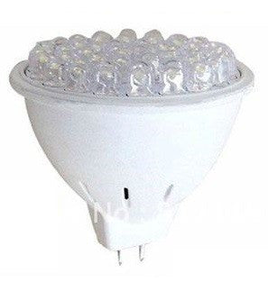 Lampe 12v mr16 20 led blanc 1w ampoule dichroique eclairage lumiere mr020wt-120 ECLATS DESTOCKAGE