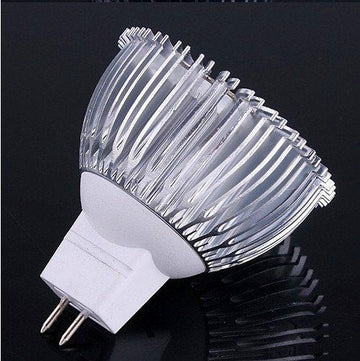 Lampe 12v mr16 3w led blanc gu5.3 ampoule dichroique eclairage lumiere 12v 210lm 3w mr16 ECLATS DESTOCKAGE