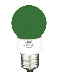 Lampe a led e27 1.3w globe ampoule couleur vert 220v 230v 240v 1w 1.1w 1.2w eclairage lumiere ECLATS DESTOCKAGE