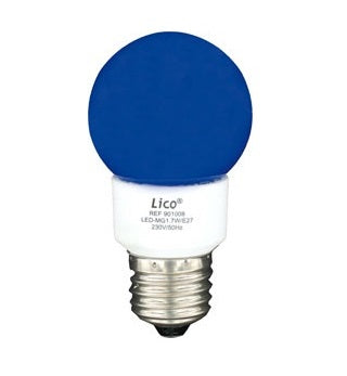 Lampe ampoule e27 a led 1.3w couleur bleu 220v 230v 240v 1w 1.1w 1.2w lampl60b eclairage lumiere ECLATS DESTOCKAGE