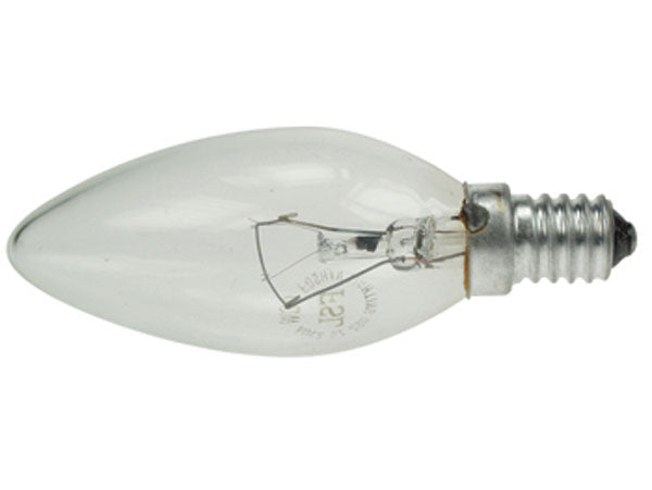 Lampe bougie 220v 230v 40w e14 vdl80fbl ampoule flamme lamp80fb/e14 lumiere incandescence eclairage ECLATS DESTOCKAGE
