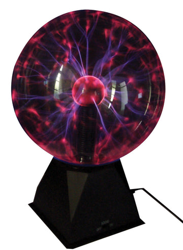 Lampe boule plasma 8p 20cm lumiere disco pilote rythme musique vdl10pl dl-plsmball10 ECLATS DESTOCKAGE
