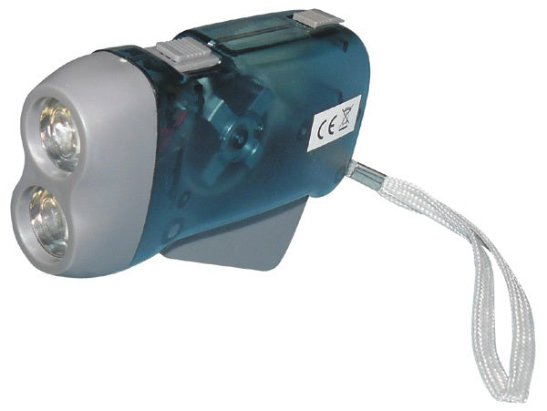 Lampe de poche à dynamo liliput led ECLATS DESTOCKAGE