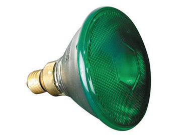 Lampe halogène 80w 240v par38 e27 fl 30° couleur vert lamp80p38sg sylvania 220v 230v ECLATS DESTOCKAGE