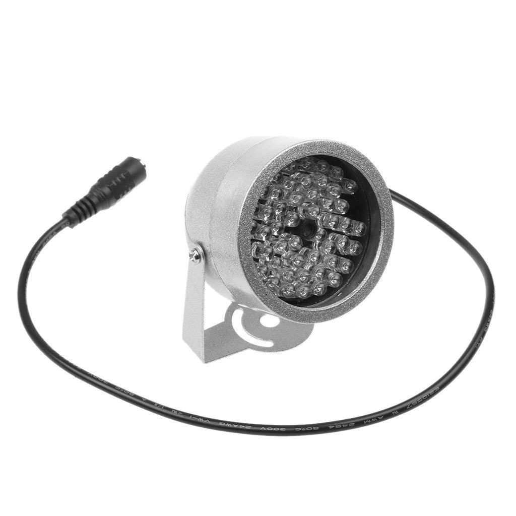 Lampe infrarouge 12v vision nocturne IR 850nm lumière illuminateur 48 LED pour la caméra de sécurite ECLATS DESTOCKAGE