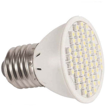 Lampe led 60led smd e27 220v 2.5w 3w équivalente à 40w 45w ampoule blanc chaud eclairage ECLATS DESTOCKAGE