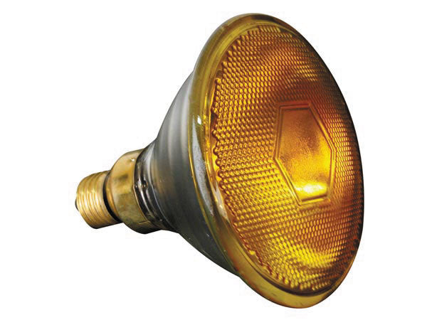 Lampe projecteur spot halogène 80w 240v par38 e27 fl 30° jaune lamp80p38sy sylvania 220v 230v ECLATS DESTOCKAGE
