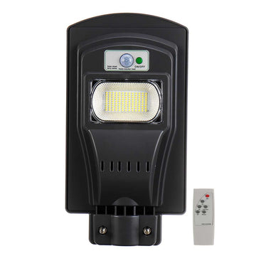 Lampe solaire de rue 120w 117led 333000lm detecteur présence capteur de mouvement étanche ip65 batterie ECLATS DESTOCKAGE