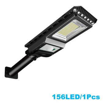 Lampe solaire Extérieur Etanche 156 LED IP65  batterie radar capteur Applique Murale eclairage ECLATS DESTOCKAGE
