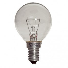 Lampe sphérique e14 40w 230v ampoule electrique eclairage lumiere four - ECLATS DESTOCKAGE