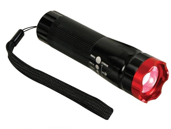 Lampe torche puissant eclairage aluminium led 3w blanche 140 lumen cree q3 efl16 ECLATS DESTOCKAGE