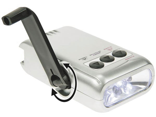 Lampe torche zl388/5 dynamo a led chargeur de telephone mobile TORCH-LDYN-3 detecteur faux billets ECLATS DESTOCKAGE