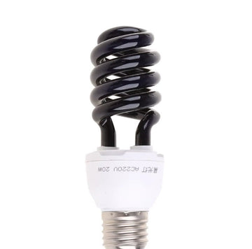 Lampe ultraviolet ampoule fluocompacte lumiere noire spirale e27 t3 15w 20w lae1f8f 220v 230v 240v ECLATS DESTOCKAGE