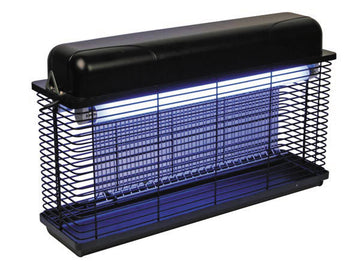 Lampe ultraviolette tue insectes 2x15w destructeur gik11 moustiques desinsectiseur exterieur ECLATS DESTOCKAGE