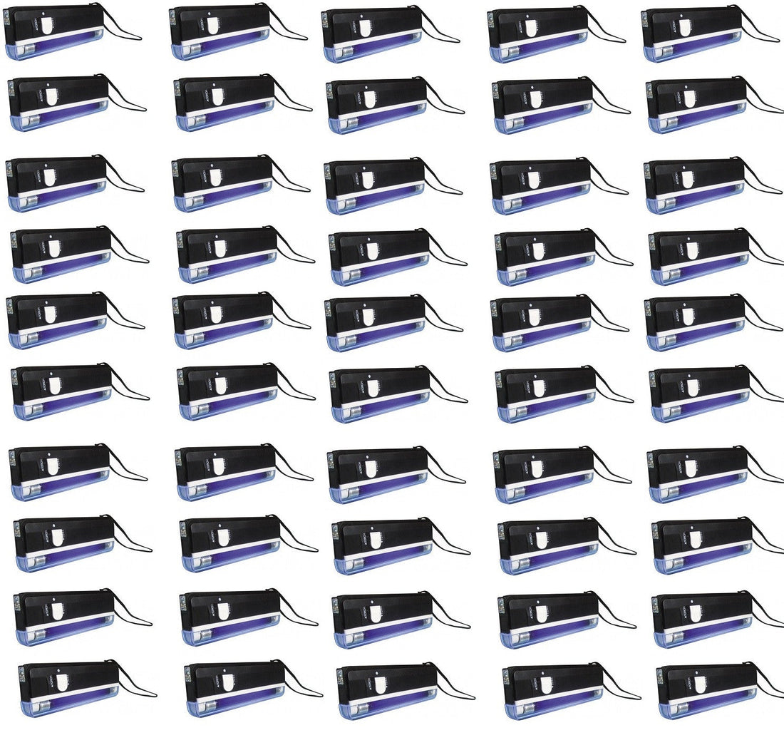 50 Lampes uv 4w detecteur de faux billet lumiere noire lamp04tbl zluvb ultraviolet carte bancaire ECLATS DESTOCKAGE
