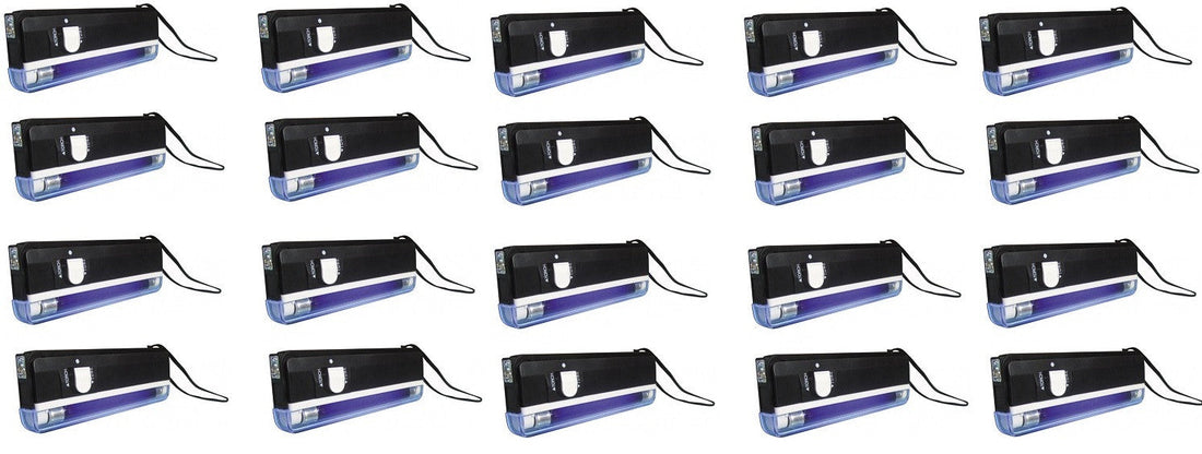 20 Lampes uv 4w detecteur de faux billet lumiere noire lamp04tbl zluvb ultraviolet carte bancaire ECLATS DESTOCKAGE